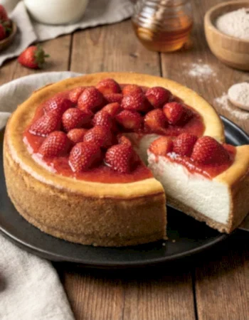 çilekli-cheesecake