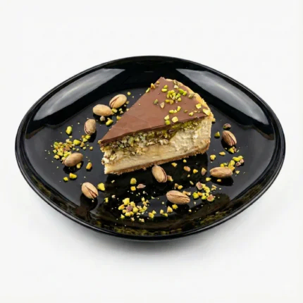 Dubai Çikolatalı Cheesecake - Dilim