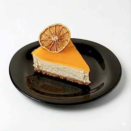 Mandalina Cheesecake - Dilim