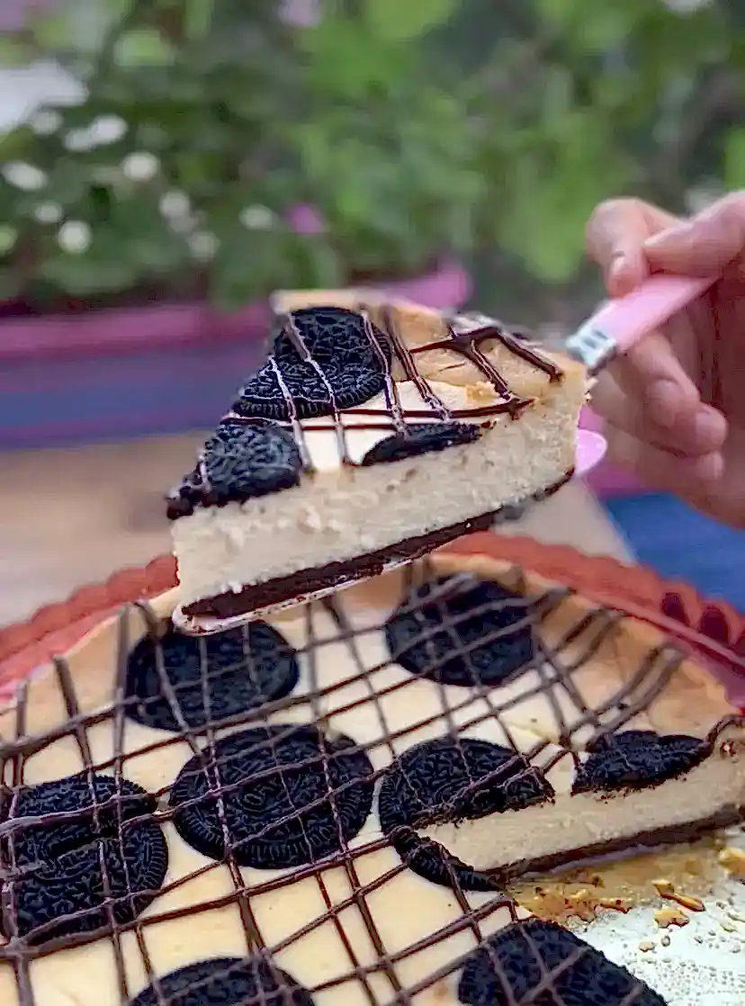 Oreo Cheesecake - Dilim 2